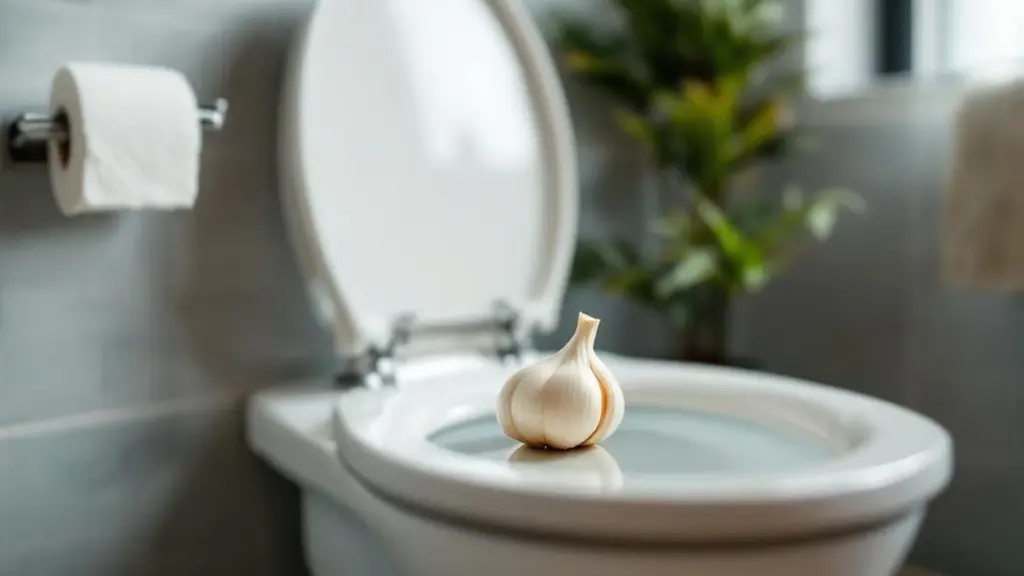 Warum ein Knoblauchzehe im WC Wunder wirken kann: Entdecken Sie die überraschenden Vorteile!
